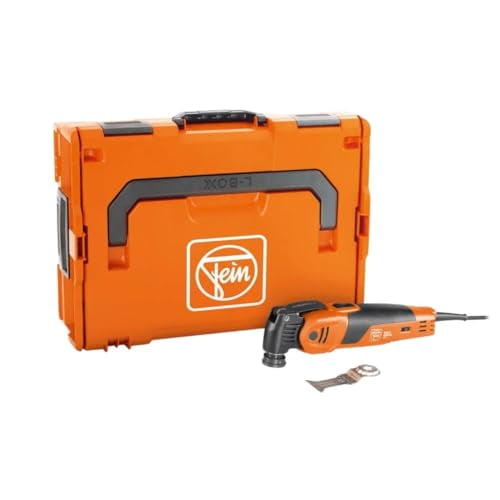 Fein MultiMaster MM 700 Max Oscillating Multi-Tool for Interior Construction and Renovation - Starlock Max Mount, QuickIn System, Constant Speed, Metal Drive Head - 72296863090