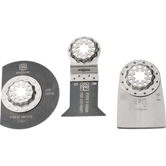 Fein Renovation Pro Oscillating Blade Set - Single Pack Residential Use, Standard Application