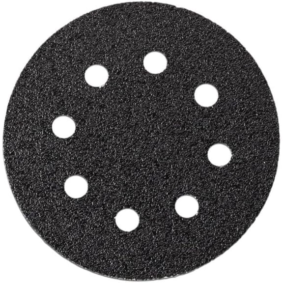 Fein Round Sanding Sheets with Hook & Loop Attachment - Aluminum Oxide, Full Resin Bond, Multi-Material Use, Perforated for Dust Control, 40 Grit, 16-Pack - 63717230020