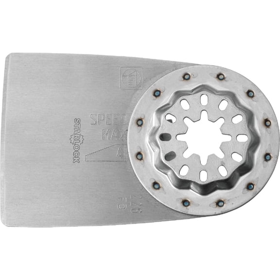 FEIN StarLock Rigid Oscillating Scraper Blade Short - Flooring Adhesive Blade - 63903226210 Residential Use, Standard Application