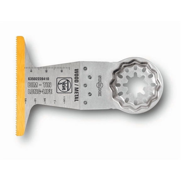 Fein Titan Coated Demolition Oscillating Saw Blade 2-1/2 Inch X 2 Inch 3 Pieces