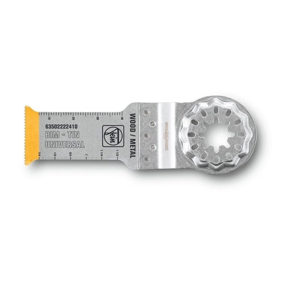 Fein Titan Coated Universal Oscillating Saw Blade 1-1/8 Inch X 2-1/8 Inch 10 Pieces