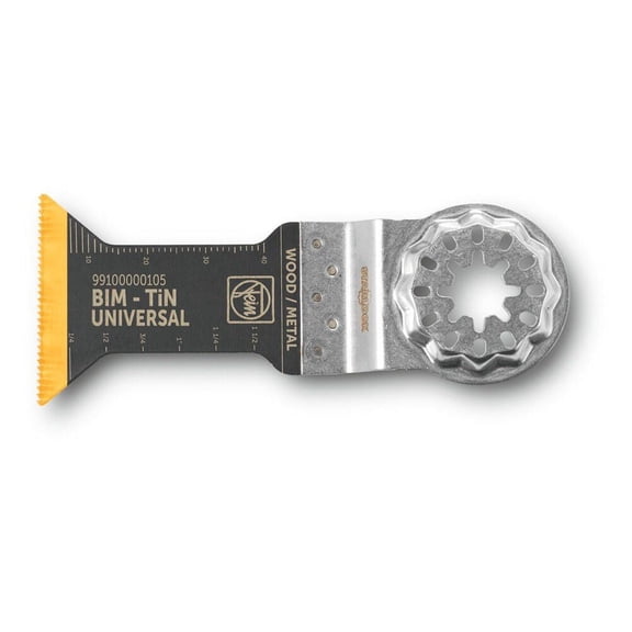 Fein Titan Starlock Universal E-Cut Blade 1-3/4 Inch X 2-1/8 Inch, 3 Pieces
