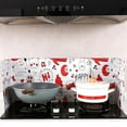 Feinib Clearance! Baffle Home Kitchen Stove Foil Plate Prevents Oil