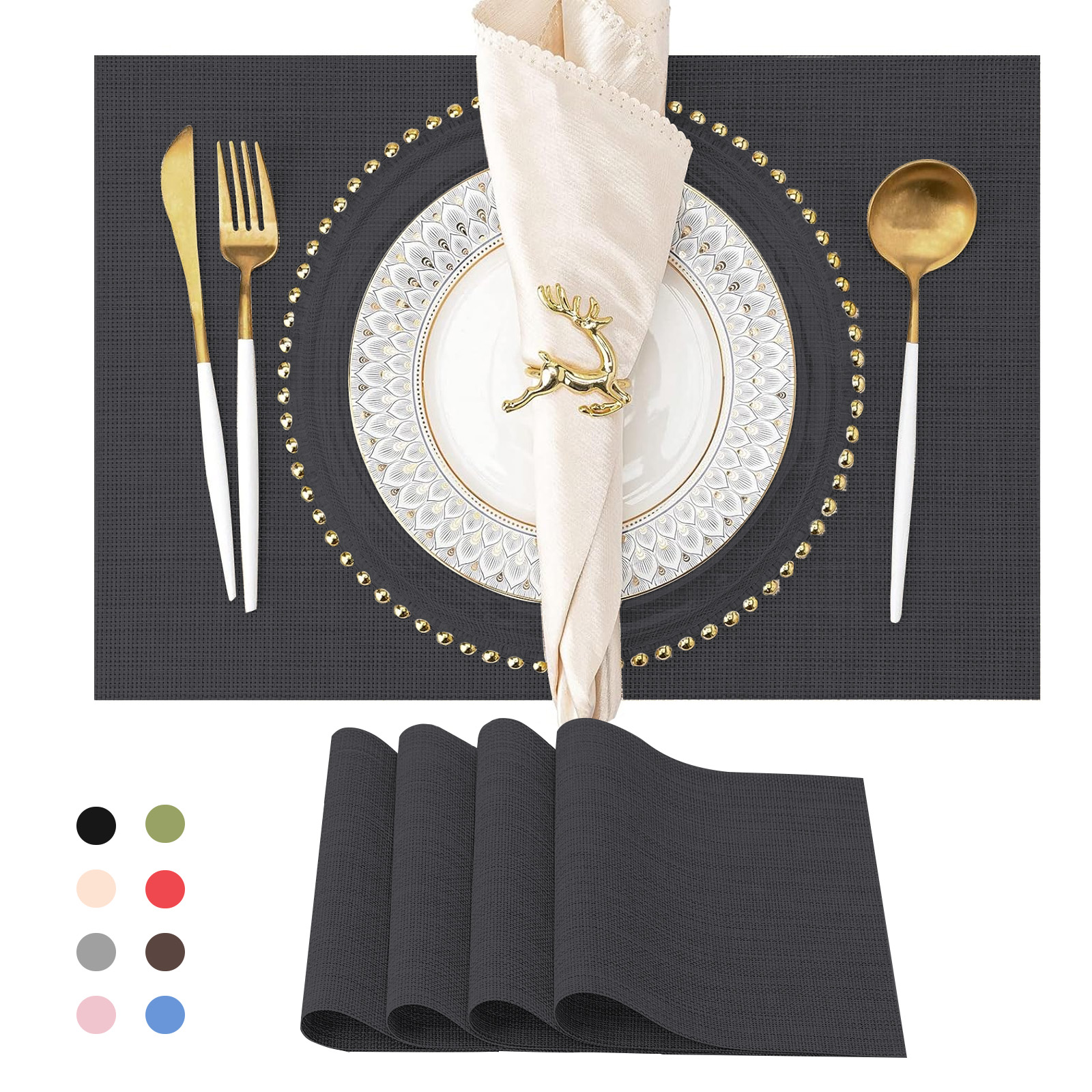 The Pioneer Woman Flea Market Reversible Placemat, Multicolor, 1 Piece