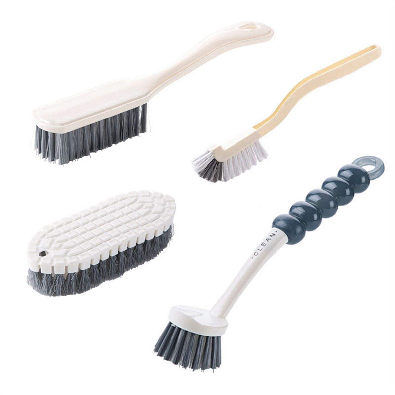 FeiraDeVaidade 4Pcs/Set Cleaning Brush Kitchen Cleaning Bendable Hand