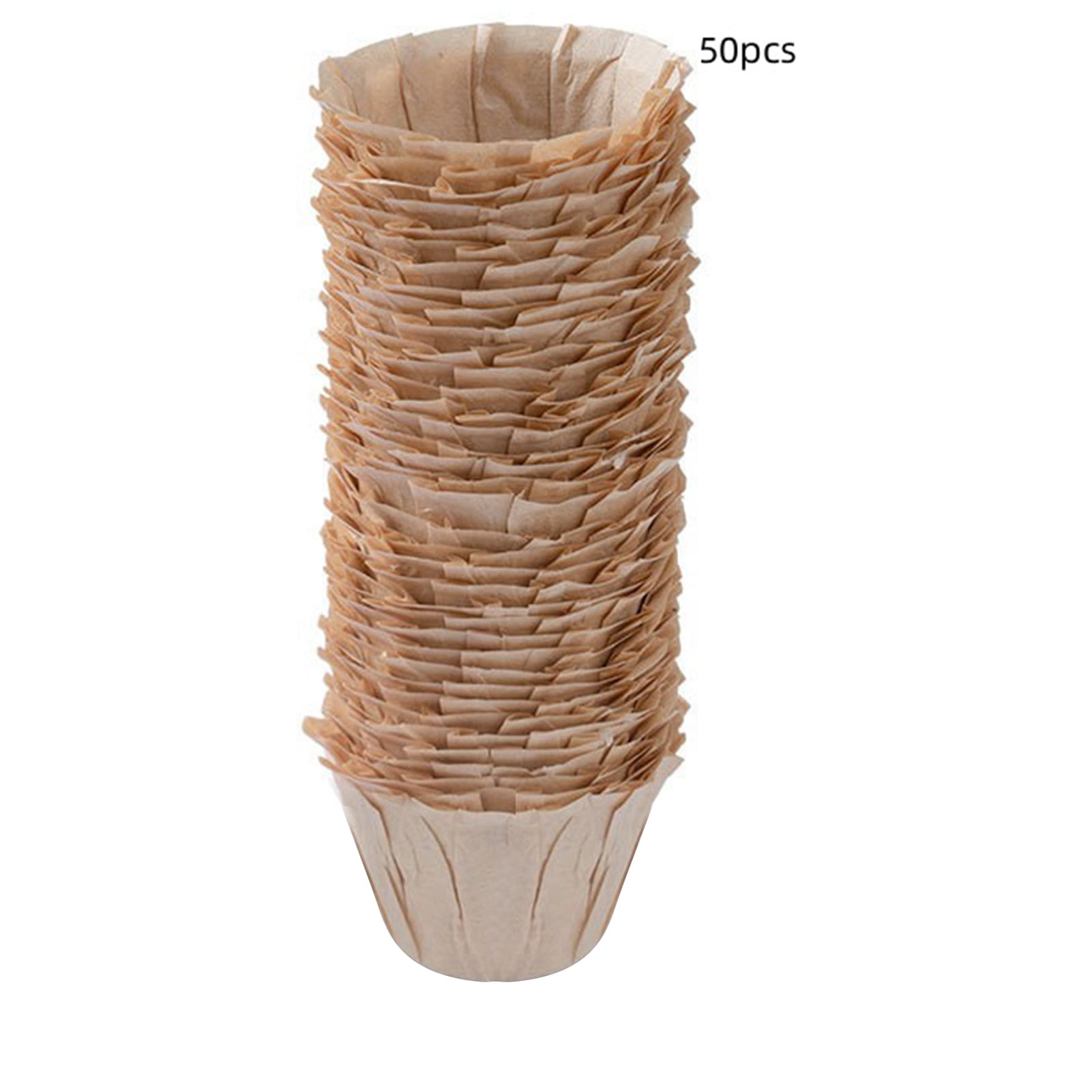 FeiraDeVaidade 50Pcs Disposable Filter Paper Cup Coffee Filter Paper