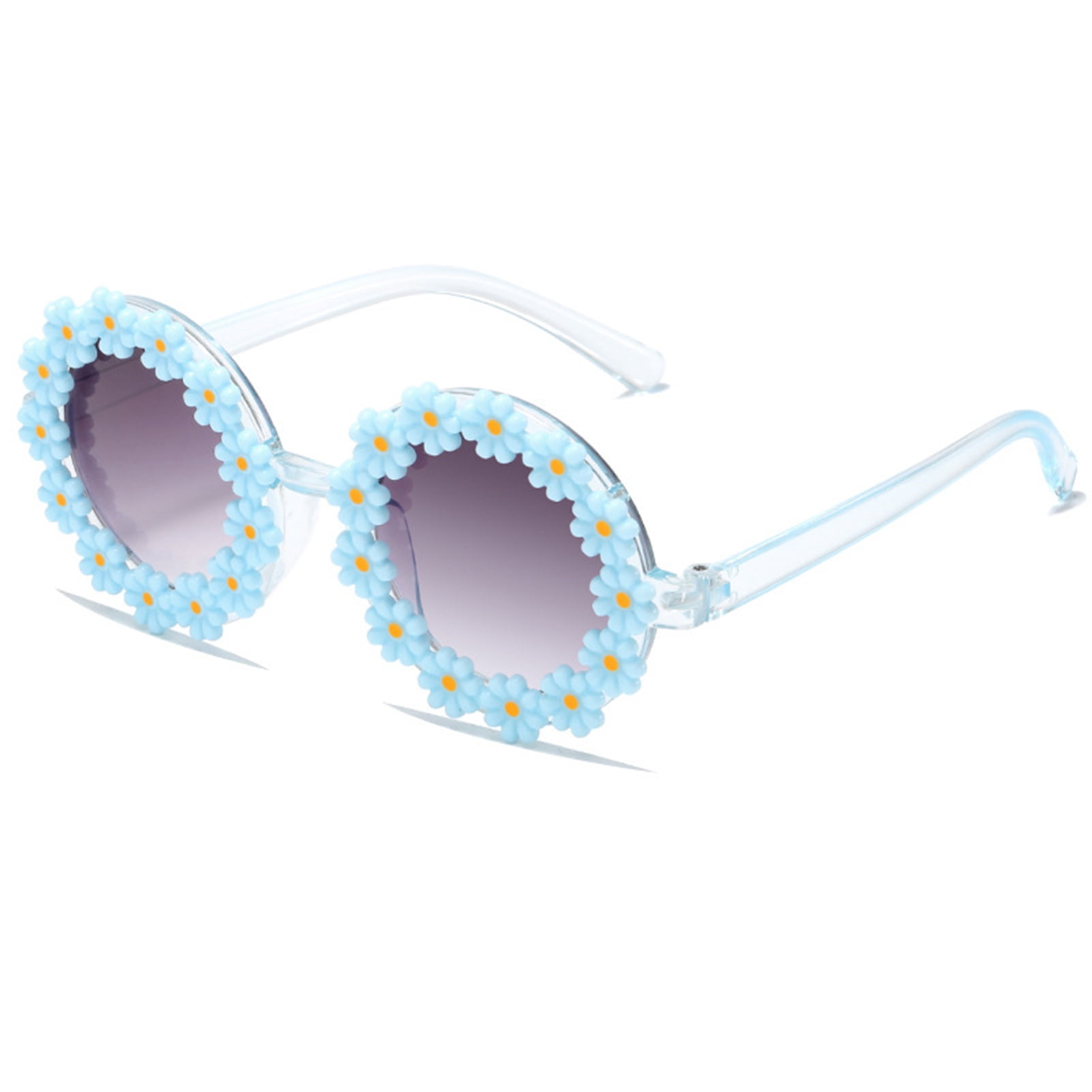 FeiraDeVaidade Kids Sunglasses Flower Daisy Baby Sunglasses Boys Girls