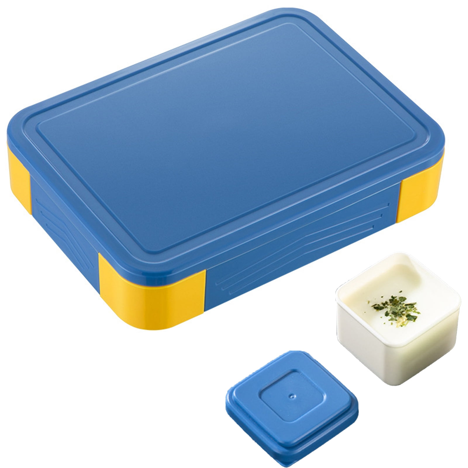 FeiraDeVaidade Lunch Box Kids Bento Box, 1300Ml Large Leakproof 6