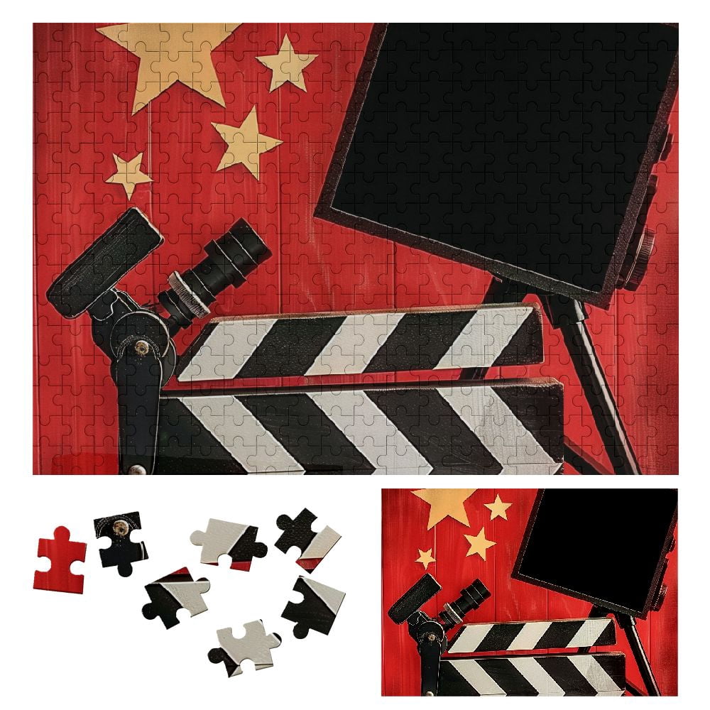 Feiri Movie Filming Wooden Jigsaw Puzzle Challenging Difficult Wood