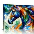Feiri Native American War Horse Animal Poster Decorative Painting