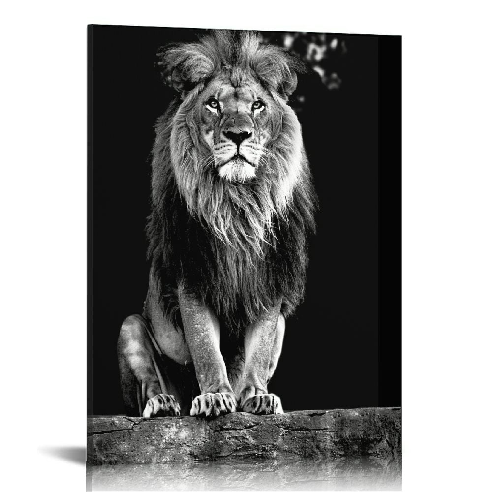 Lion Reflection Wall Art | BIG Wall Décor