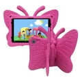 thumbnail image 1 of Feishell for Amazon Fire HD10/HD10 Plus (11th Generation) Kids Friendly Case,3D Cute Butterfly Adjustable Wings Light Weight EVA Foam Kickstand Shockproof Child Proof Protective Case,Rose, 1 of 5