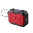 thumbnail image 1 of Feishell for Apple Airpods Pro 2nd Generation (2022) Cover with Keychain,Wireless Charging Protective Shockproof Armor Full-Body Rugged Case for Airpods Pro 2nd Gen 2022,Red, 1 of 6