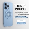 thumbnail image 1 of Feishell for Apple iPhone 13 Pro Max Case with Hidden Foldable Kickstand,Compatible with Magsafe Charging,Shockproof Magnetic Car Mount All-inclusive Lens Film Protection Slim Phone Case,Blue, 1 of 10