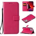 thumbnail image 1 of Feishell for Apple iPhone 15 Pro Wallet Case for Women Men Durable PU Leather Magnetic Buckle Folio Flip Stand Protective Phone Case with Card Slots & Kickstand,Rose, 1 of 10