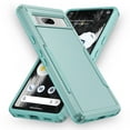 thumbnail image 1 of Feishell Case Fit for Google Pixel 8 Pro 6.7 inch,Military Grade Shockproof Protection Hybrid Armor Double Layer Hard PC + Soft TPU Drop Resistant Anti-Fingerprint Phone Cover,Green, 1 of 6
