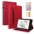 thumbnail image 1 of Feishell Case for Kindle Paperwhite 12th Gen 2024 (7") & Kindle Colorsoft Signature Edition (7") - New PU Leather Cover Magnetic Folio Stand Cover with Auto Sleep Wake Feature,Red, 1 of 8