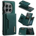 thumbnail image 1 of Feishell Case for OnePlus 12,Premium PU Leather Magnetic Detachable 2-In-1 Card Pocket Back Flip ID Credit Card Slots Kickstand Shockproof Business Slim Phone Case,Green, 1 of 10