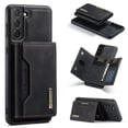 thumbnail image 1 of Feishell Case for Samsung Galaxy S22 5G,Premium PU Leather Magnetic Detachable 2-In-1 Card Pocket Back Flip ID Credit Card Slots Kickstand Shockproof Business Slim Phone Case,Black, 1 of 9