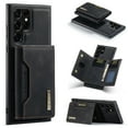 thumbnail image 1 of Feishell Case for Samsung Galaxy S23 Ultra,Premium PU Leather Magnetic Detachable 2-In-1 Card Pocket Back Flip ID Credit Card Slots Kickstand Shockproof Business Slim Phone Case,Black, 1 of 9