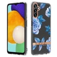 thumbnail image 1 of Feishell Case for Samsung Galaxy S24 Plus 6.7 inch,Fashion Flower Pattern Flexible Silicone Shockproof Cover for Women Girls Slim Transparent Phone Case Support Wireless Charging,C, 1 of 10