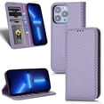 thumbnail image 1 of Feishell Case for iPhone 14 Pro Max (6.7 inch),Luxury PU Leather Wallet Cover Cash Credit Card Holder Magnetic Closure Folio Flip Kickstand Shockproof Protective Phone Cover,Purple, 1 of 7