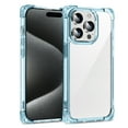 thumbnail image 1 of Feishell Case for iPhone 14 Pro Max Case Clear, Non Yellowing Crystal Clear Anti-Scratch Hard PC & Non-Hybrid Slip Soft TPU Bumper Cover Transparent Corner Shockproof Protective Phone Case, Blue, 1 of 8