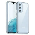 thumbnail image 1 of Feishell Clear Case for Samsung Galaxy A15,Shockproof Slim Fit Non-Yellowing Transparent Anti-Scratch Lightweight Silicone Anti-Fingerprint Protective Phone Case,Clear, 1 of 8