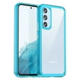 thumbnail image 1 of Feishell Clear Case for Samsung Galaxy A15,Shockproof Slim Fit Non-Yellowing Transparent Anti-Scratch Lightweight Silicone Anti-Fingerprint Protective Phone Case,Clearblue, 1 of 8
