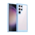 thumbnail image 1 of Feishell Clear Case for Samsung Galaxy S24 Ultra,Shockproof Hybrid Soft TPU Bumper Anti-Scratch Hard Acrylic Back Transparent Slim Phone Case Cover for Samsung Galaxy S24 Ultra,Blue, 1 of 8