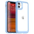 thumbnail image 1 of Feishell Clear Case for iPhone 11 6.1 inch,Shockproof Hybrid Soft TPU Bumper Anti-Scratch Hard Acrylic Back Transparent Slim Phone Case Cover for iPhone 11,Blue, 1 of 8