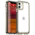 thumbnail image 1 of Feishell Clear Case for iPhone 11 6.1  inch,Shockproof Hybrid Soft TPU Bumper Anti-Scratch Hard Acrylic Back Transparent Slim Phone Case Cover for iPhone 11,Gray, 1 of 8