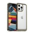 thumbnail image 1 of Feishell Clear Case for iPhone 16 Pro Max,Shockproof Hybrid Soft TPU Bumper Acrylic Non Yellowing Anti-Scratch Hard Acrylic Back Transparent Slim Phone Case Cover for iPhone 16 Pro Max,Gray, 1 of 8