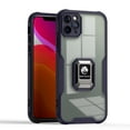 thumbnail image 1 of Feishell Clear Cover for iPhone 11 Pro Max,with Ring Holder,Drop Protection Built-in Metal Plate Support Magnetic Car Mount Soft TPU Bumper Frame Transprent Premium Acrylic Phone Case,Purple, 1 of 10