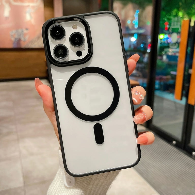 Feishell Clear Magnetic Case for iPhone 11 Pro Max,Built-in Magnet