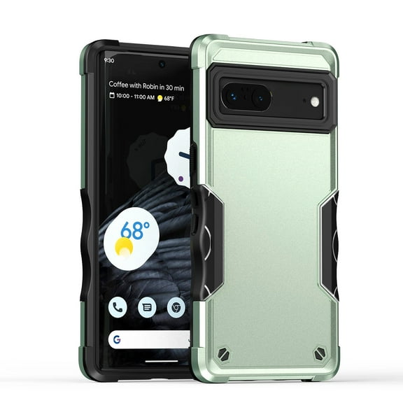 Feishell Compatible with Google Pixel 6 Pro Case, Armor Heavy Duty Shockproof Drop Protective Dustproof Full Body Rugged 3-Layer Military Tough Durable Cover for Google Pixel 6 Pro,
Green