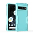 thumbnail image 1 of Feishell Compatible with Google Pixel 7 Pro Case, Heavy Duty Shockproof Drop Protective Dustproof Full Body Rugged 3-Layer Military Tough Durable Cover for Google Pixel 7 Pro, Mint, 1 of 7