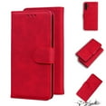 thumbnail image 1 of Feishell Compatible with Samsung Galaxy A13 5G (6.5 inch) Flip Wallet Case,Shockproof Protection Magnetic Clasp Folio Credit Card Slots Kickstand Premium PU Leather Phone Cover,Red, 1 of 9