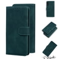 thumbnail image 1 of Feishell Compatible with Samsung Galaxy A13 5G (6.5 inch) Flip Wallet Case,Shockproof Protection Magnetic Clasp Folio Credit Card Slots Kickstand Premium PU Leather Phone Cover,Green, 1 of 9