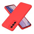 thumbnail image 1 of Feishell Compatible with Samsung Galaxy A13 5G Liquid Silicone Case with Microfiber Cloth Lining Cushion Shockproof Lightweight Ultra Thin Soft Flexible Rubber Anti-Scratch Phone Case,Red, 1 of 6
