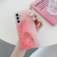 thumbnail image 1 of Feishell Compatible with Samsung Galaxy A14 5G 6.6 inch Marble Pattern Phone Case,Stylish Cute Pattern Shockproof Lightweight TPU Bumper PC Back Slim Protective Case for Girls Women,G, 1 of 8