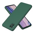 thumbnail image 1 of Feishell Compatible with Samsung Galaxy A22 5G Liquid Silicone Case with Microfiber Cloth Lining Cushion Shockproof Lightweight Ultra Thin Soft Flexible Rubber Anti-Scratch Phone Case,Darkgreen, 1 of 6