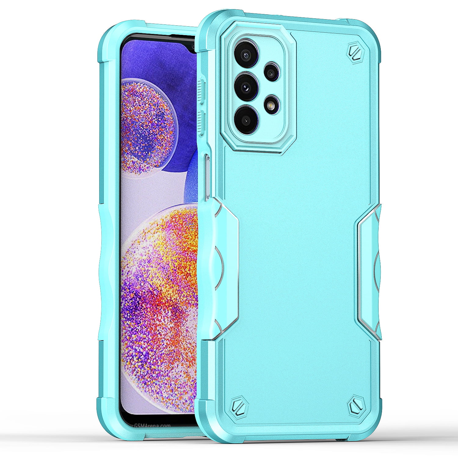 Feishell Compatible with Samsung Galaxy A23 5G Case, Armor Heavy Duty ...