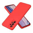 thumbnail image 1 of Feishell Compatible with Samsung Galaxy A32 4G Liquid Silicone Case with Microfiber Cloth Lining Cushion Shockproof Lightweight Ultra Thin Soft Flexible Rubber Anti-Scratch Phone Case,Red, 1 of 8