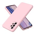 thumbnail image 1 of Feishell Compatible with Samsung Galaxy A32 5G Liquid Silicone Case with Microfiber Cloth Lining Cushion Shockproof Lightweight Ultra Thin Soft Flexible Rubber Anti-Scratch Phone Case,Pink, 1 of 6