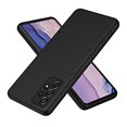 thumbnail image 1 of Feishell Compatible with Samsung Galaxy A32 5G Liquid Silicone Case with Microfiber Cloth Lining Cushion Shockproof Lightweight Ultra Thin Soft Flexible Rubber Anti-Scratch Phone Case,Black, 1 of 6