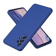 thumbnail image 1 of Feishell Compatible with Samsung Galaxy A32 5G Liquid Silicone Case with Microfiber Cloth Lining Cushion Shockproof Lightweight Ultra Thin Soft Flexible Rubber Anti-Scratch Phone Case,Darkblue, 1 of 6