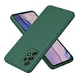 thumbnail image 1 of Feishell Compatible with Samsung Galaxy A52 4G/5G Liquid Silicone Case with Microfiber Cloth Lining Cushion Shockproof Lightweight Ultra Thin Soft Flexible Rubber Anti-Scratch Phone Case,Darkgreen, 1 of 8