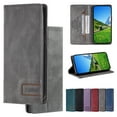 thumbnail image 1 of Feishell Compatible with Samsung Galaxy S20 Plus Wallet Case, Business Classic PU Leather Flip Folio Case with Card Holders RFID Blocking Kickstand [Shockproof TPU Inner Shell] Phone Cover,Grey, 1 of 10